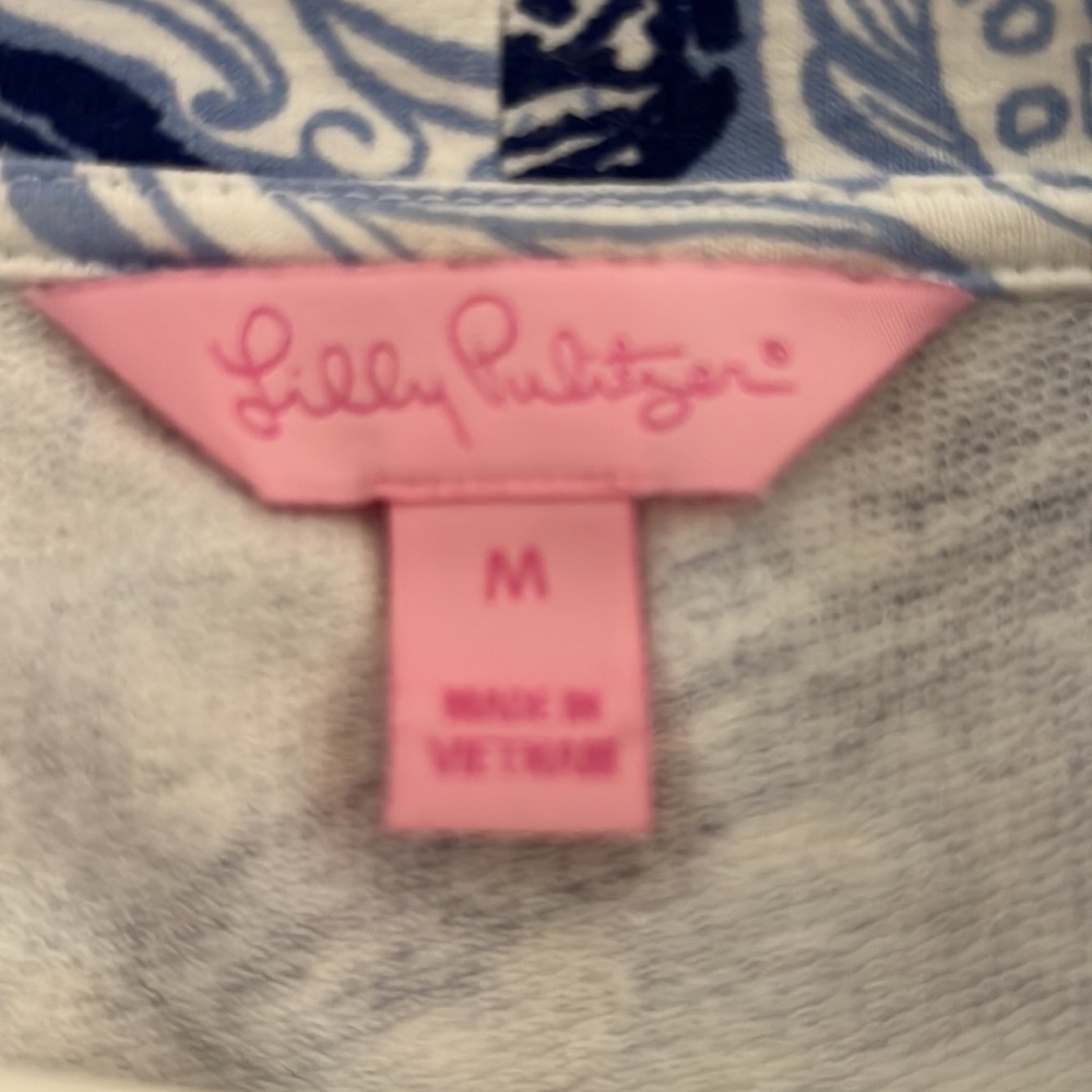 Lilly Pulitzer Half Button Up Pullover - image 3